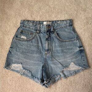 Cotton On High Rose Mom Denim Shorts
